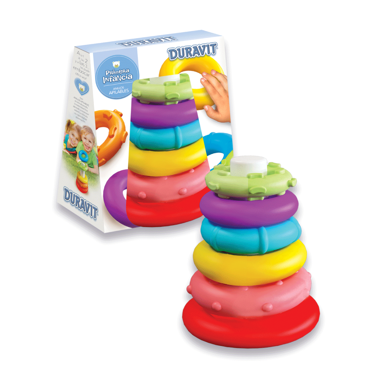 Piramide Anillo Apilable Y Encastrable Duravit