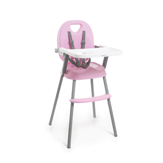 Silla de Comer 3 en 1 Rosa