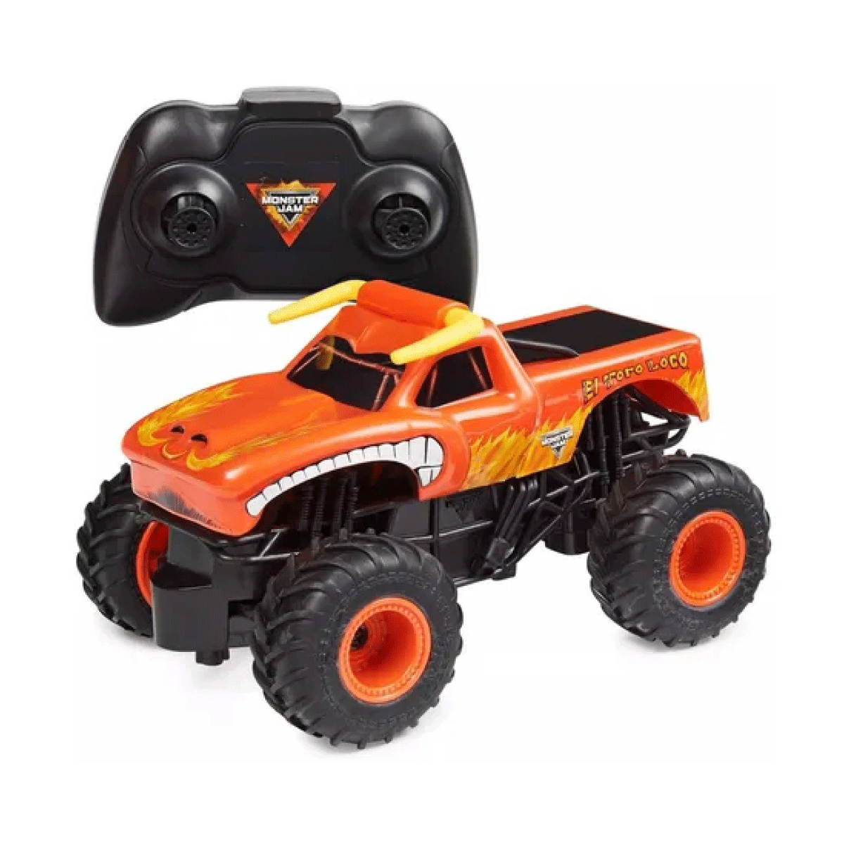 Vehiculo Monster Jam Radio Control Toro Loco Jeg