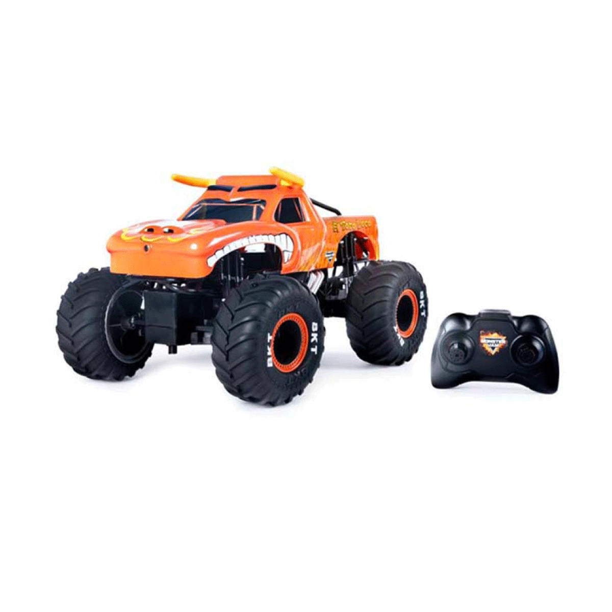 Vehiculo Monster Jam Radio Control Toro Loco Jeg