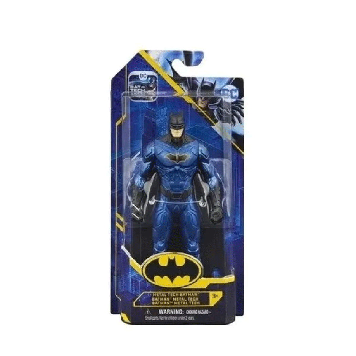 Dc Batman Metal Tech Figura Colección