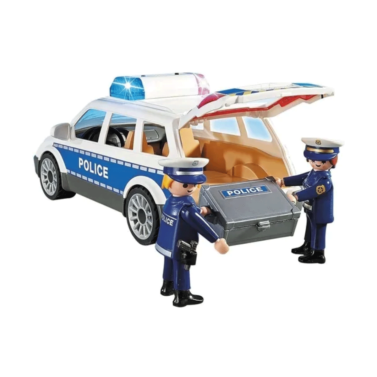 Playmobil City Action Coche De Policía Con Luz Y Sonido