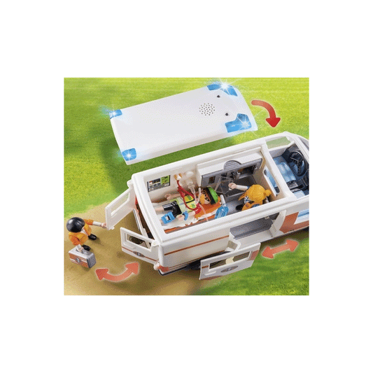 Playmobil City Life - Ambulancia De Rescate -