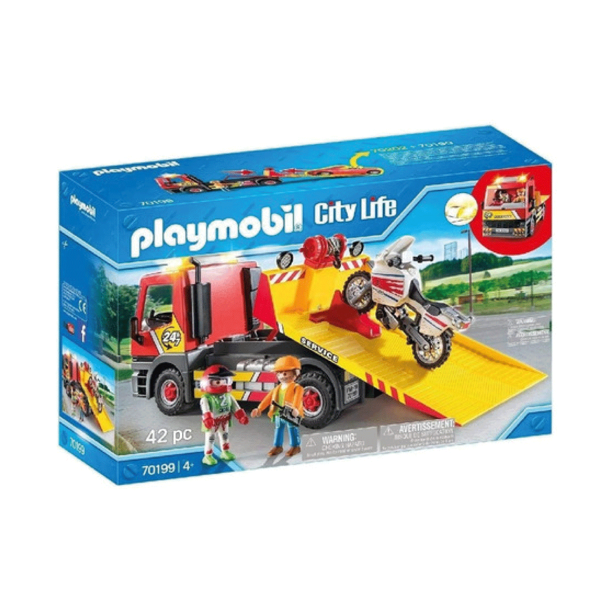 Grua Playmobil Remolque