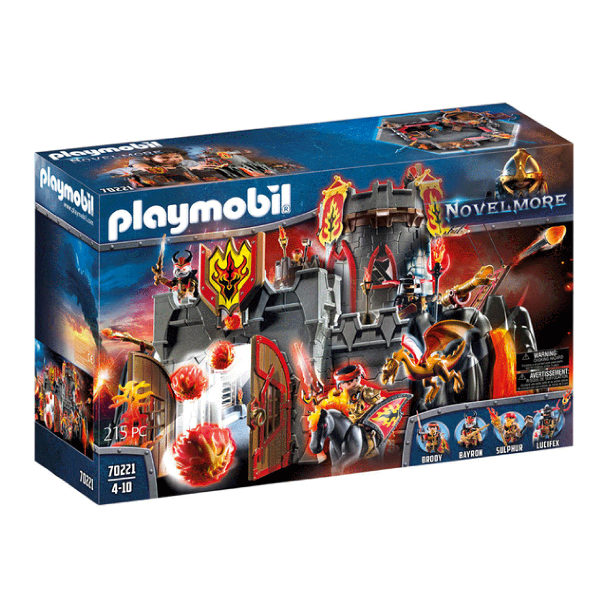 Playmobil Fortaleza de los Bandidos de Burnham