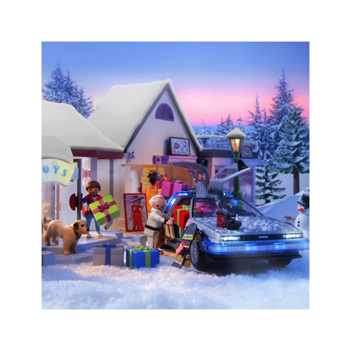 Playmobil Delorean Volver Al Futuro