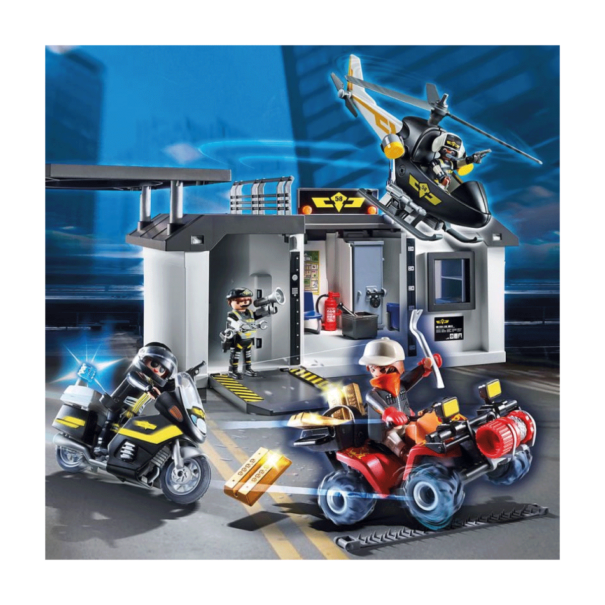 Comisaria Playmobil de las Fuerzas Especiales