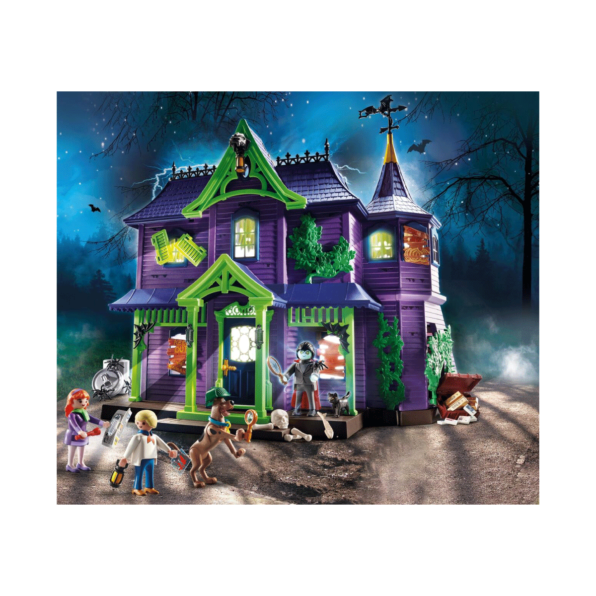 Playmobil Scooby Doo! Y La Mansion Misteriosa