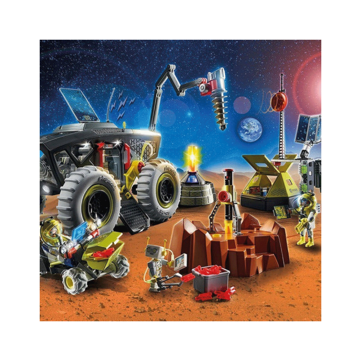 Expedicion a Marte con Vehicuilos Playmobil Space