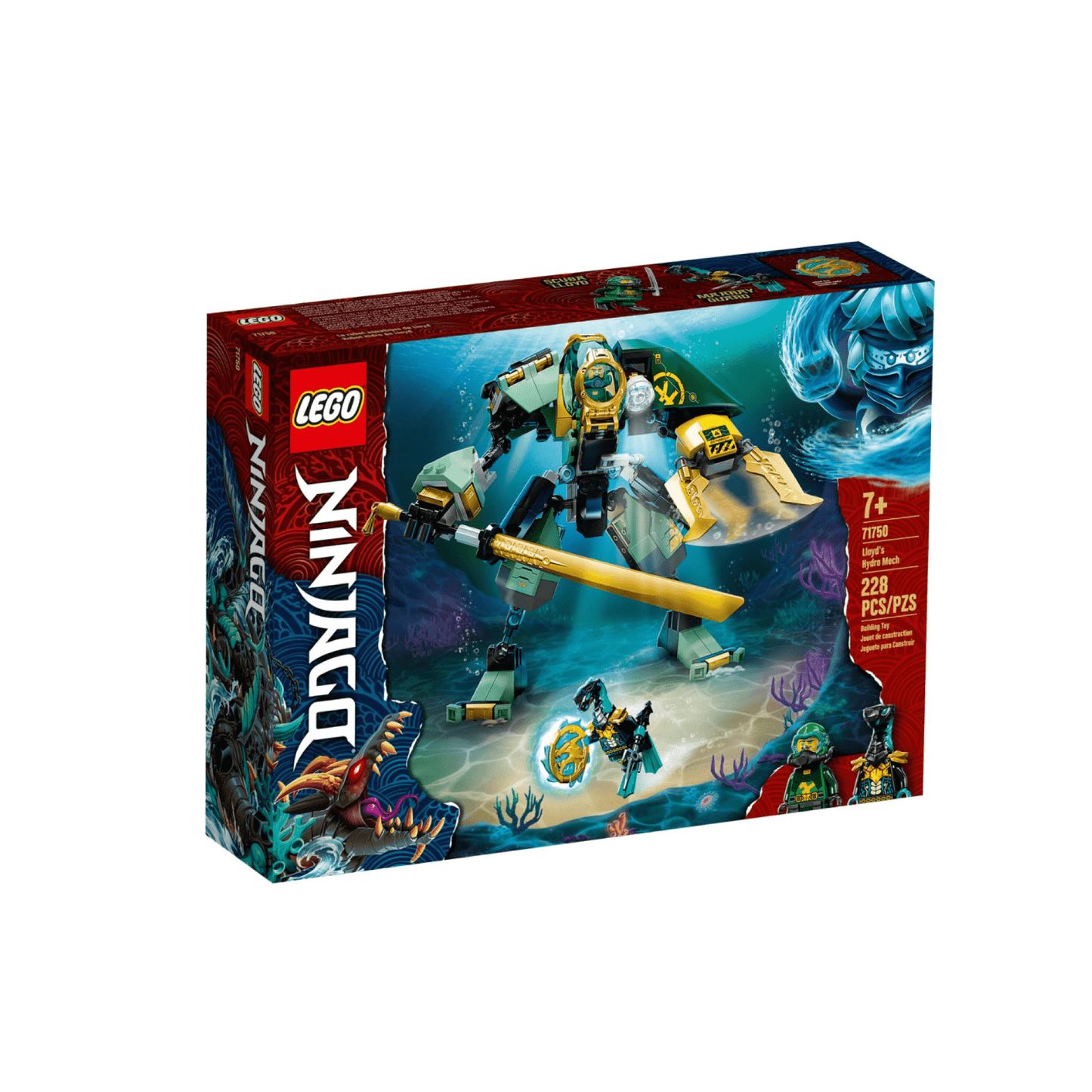 Robot Lego Ninjago Lloyds Hidro Mech