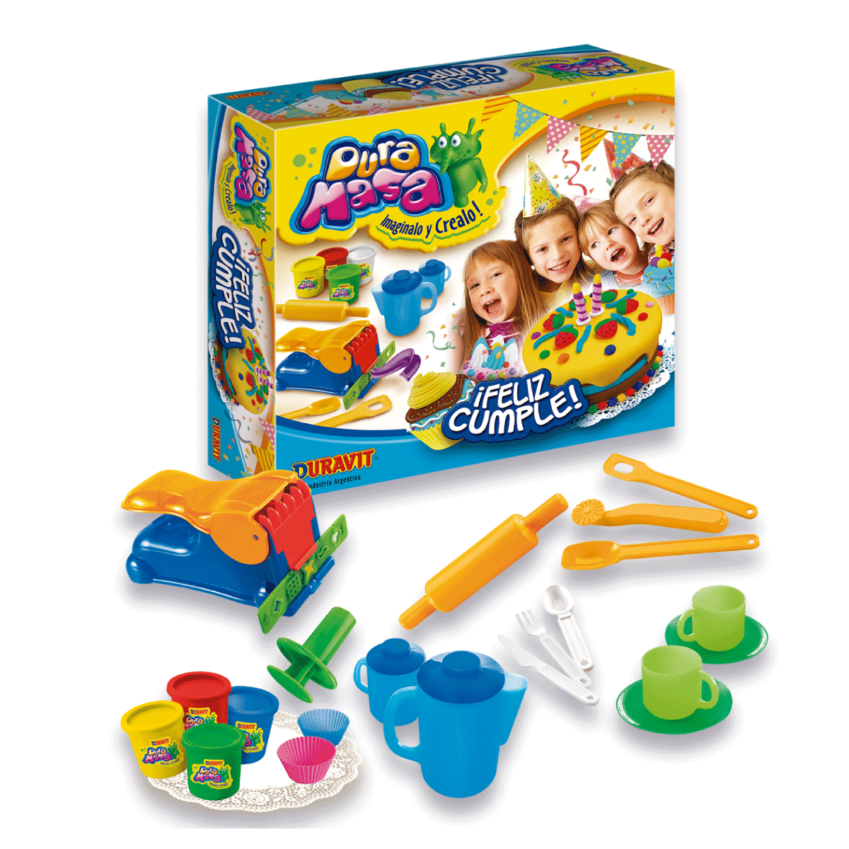Juego De Masa Kit Feliz Cumple Duravit
