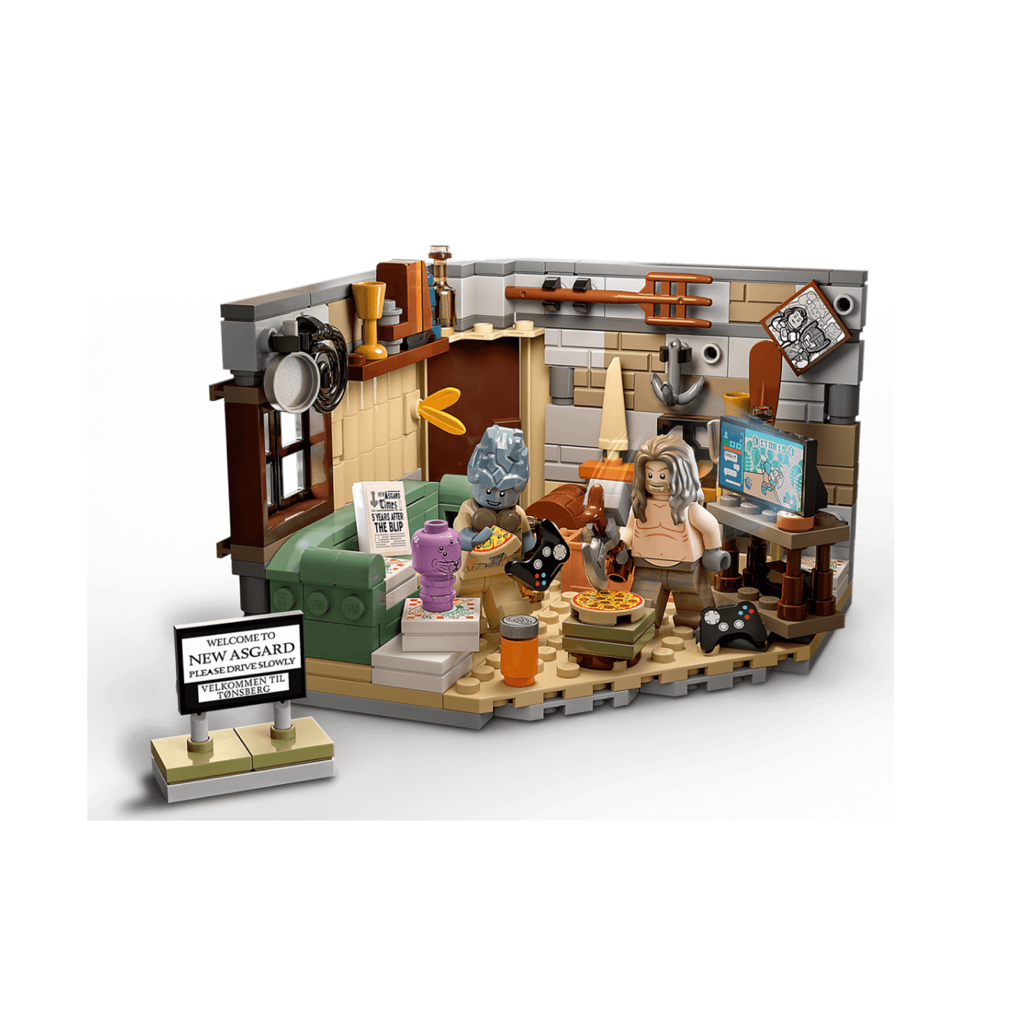 Nuevo Asgard Lego Thor Gordo