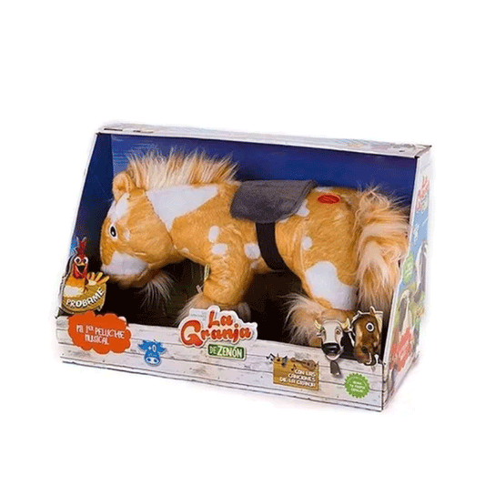 La Granja De Zenón Peluche Musical Percherón 30 Cm