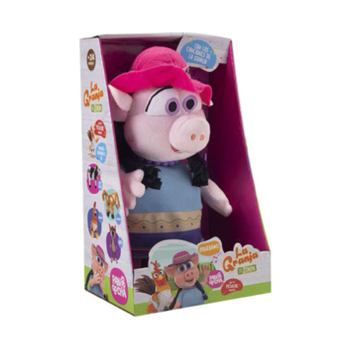 La Granja De Zenón Peluche Musical Percherón 30 Cm