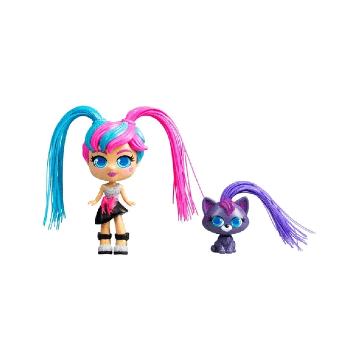 Muñeca Curligirls Milli Change Color Deluxe Pack