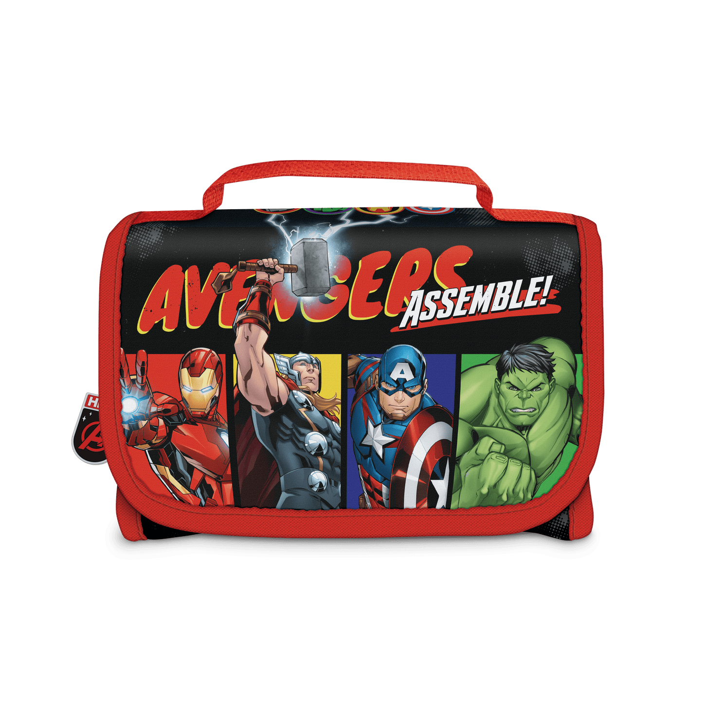 Cartuchera Avengers Rectangular Desplegable Tela