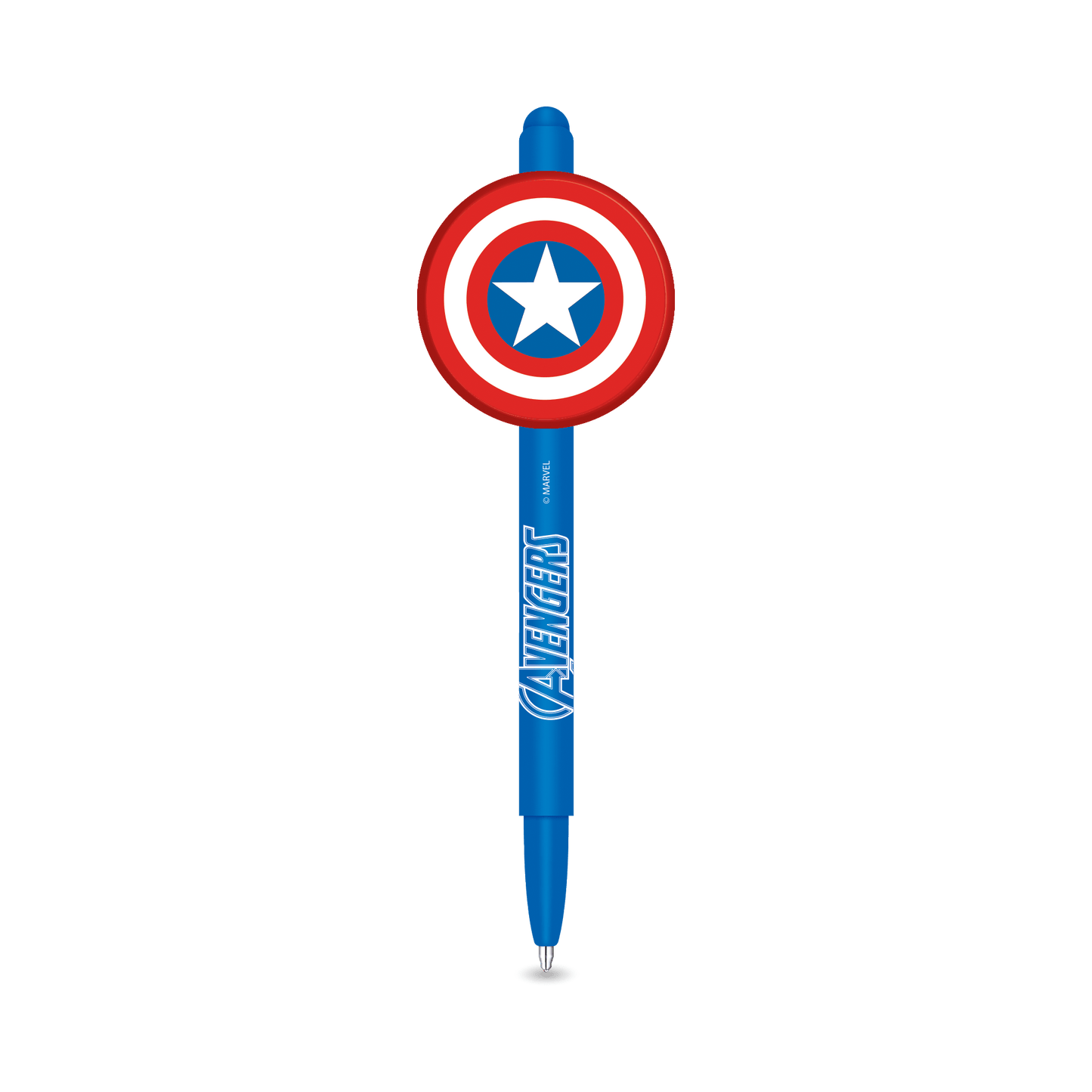 Boligrafo Capitan America Tinta Azul con Squishy