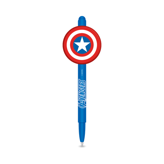 Boligrafo Capitan America Tinta Azul con Squishy