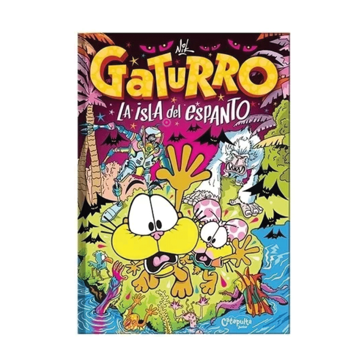 Libro Gaturro la Isla del Espanto