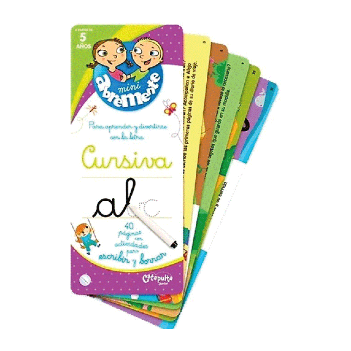 Libro Abremente Para Escribir y Borrar Cursiva