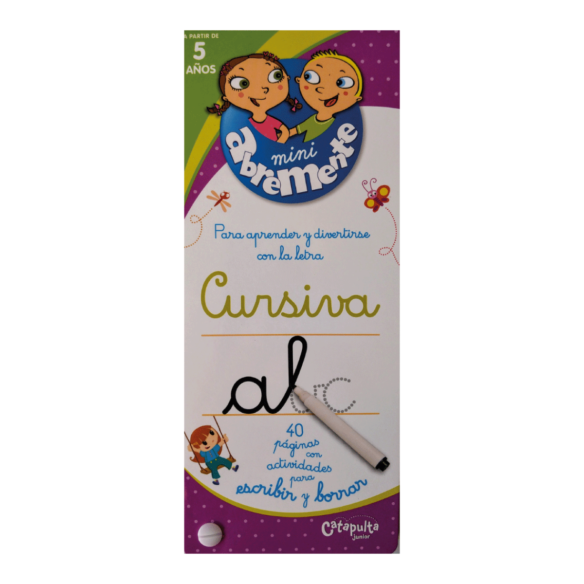 Libro Abremente Para Escribir y Borrar Cursiva