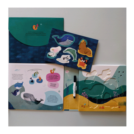 Libro Abremente Mini Sonoros: Animales del Oceano