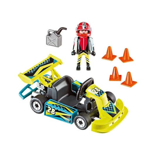 Playmobil Go-kart Racer Con Maletin