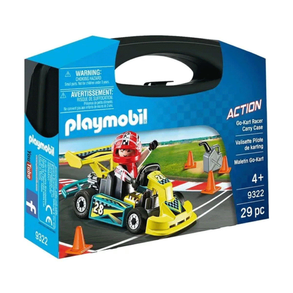 Playmobil 9322 Go-kart Racer Con Maletin