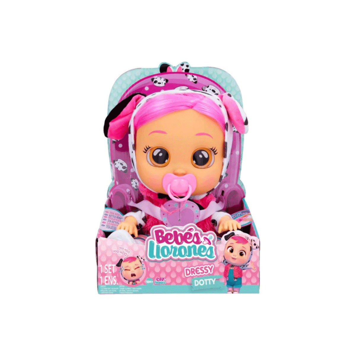 Mu eca Cry Babies Dressy Bebe Lloron Con Lagrimas Wabro