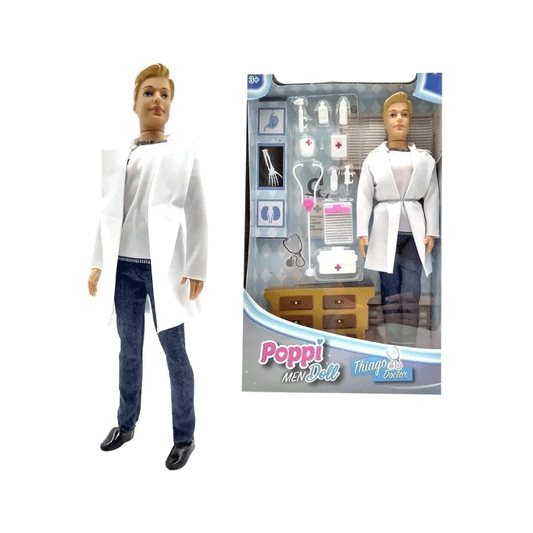 Muñeco Thiago Doctor Poppi Men Doll