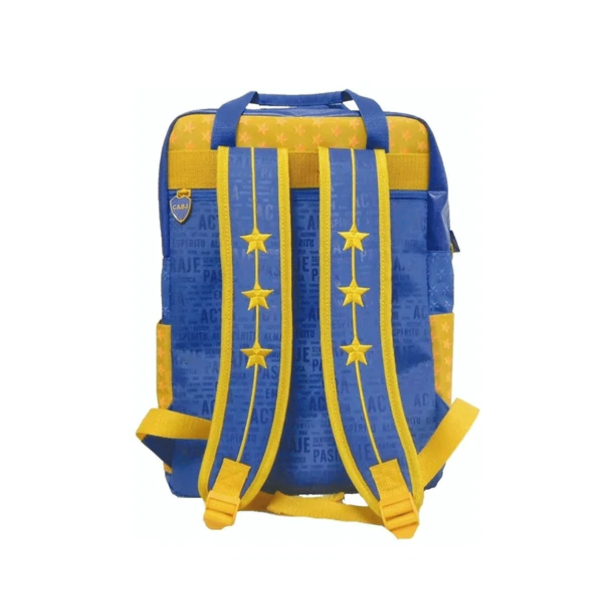 Mochila Cresko Espalda Boca Juniors Pins 16''