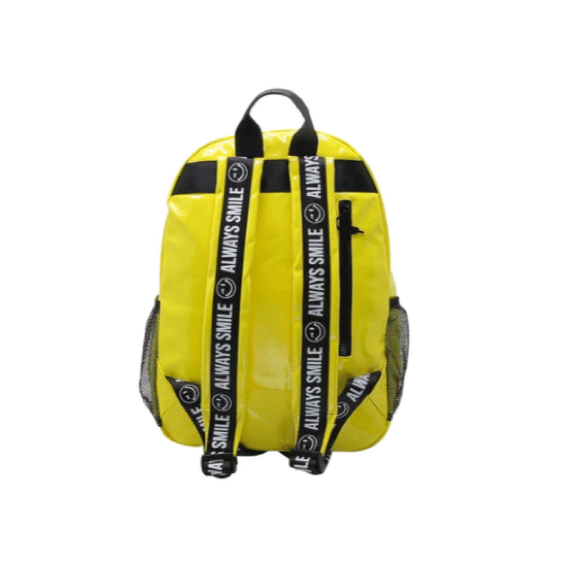 Mochila Smile Amarilla 16'' Espalda Urbana Cresko