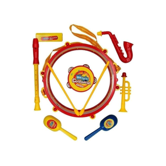 Set Tambor con instrumentos