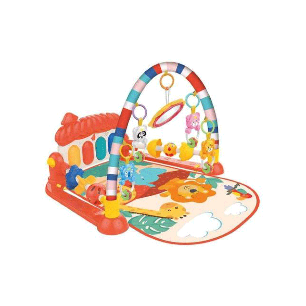 Gimnasio de bebe con top piano