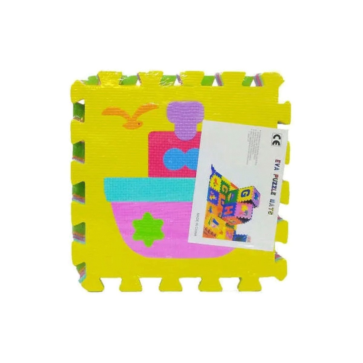 Pisos Goma Eva Antigolpes Encastrables Vehiculos 9pcs