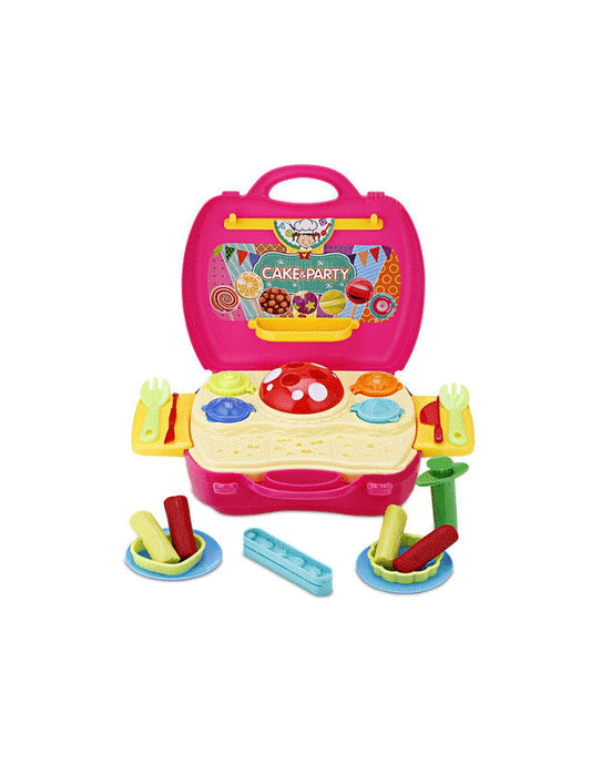 Juego De Masa Fiesta Y Torta 41 Piezas