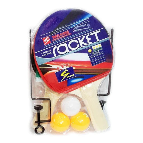Set Ping Pong 2 Paletas Pelotas Red y Sop