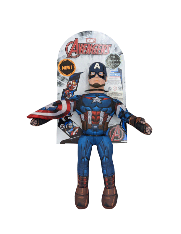 Muñeco Soft Capitan America The Avengers Disney New Toys