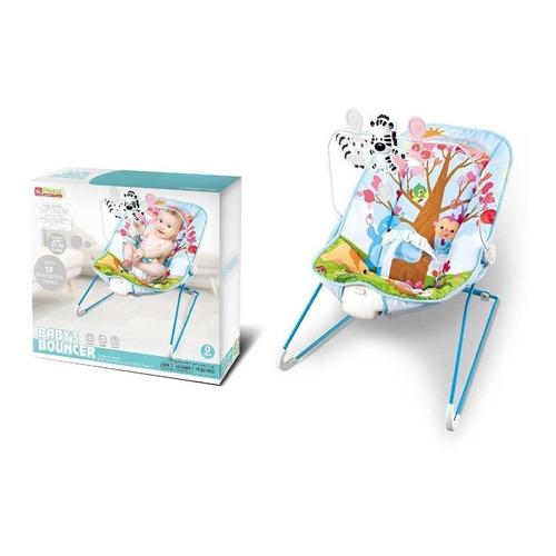 Reposera Mecedora Con Vibración Y Música