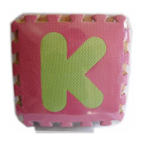Pisos Goma Eva Antigolpes Encastrables Letras 10pcs