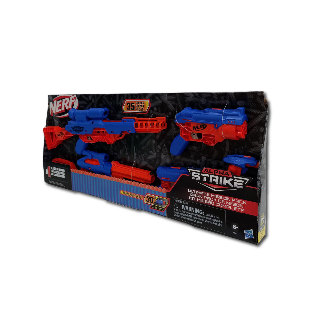 Pistola Hasbro Nerf Alphastrike Ultimate Mission Pack