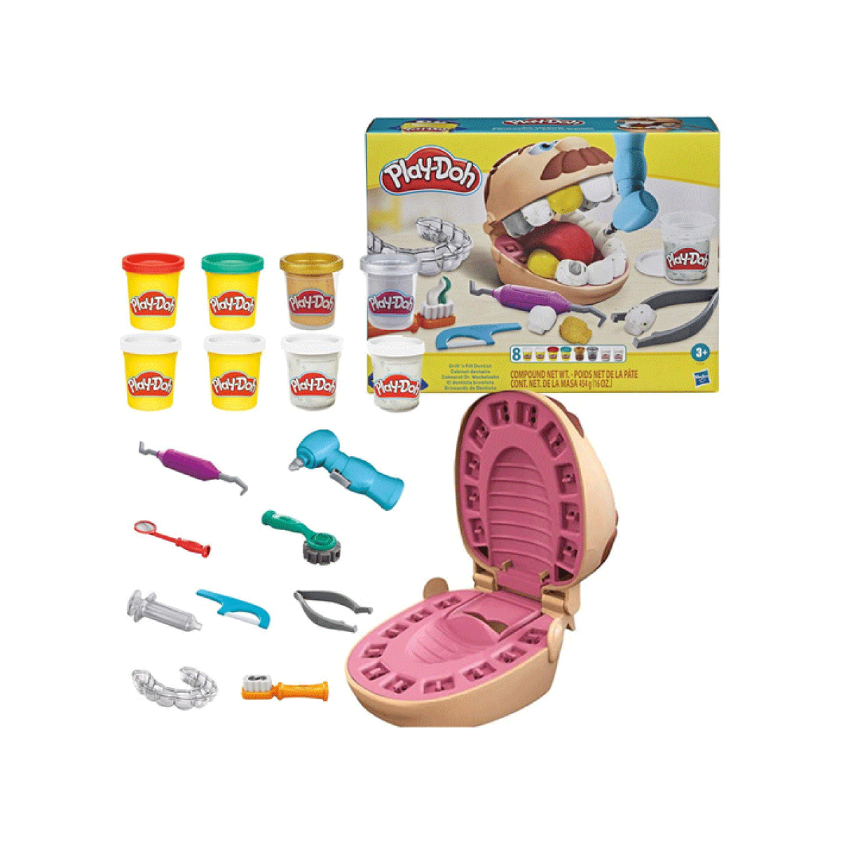 Play Doh Juego De Masa El Dentista Hasbro