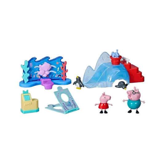 Peppa Pig Playset Aventuras En El Acuario Hasbro