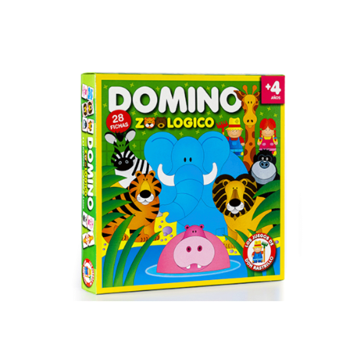 Juego de Mesa Dominó Zoológico Ruibal