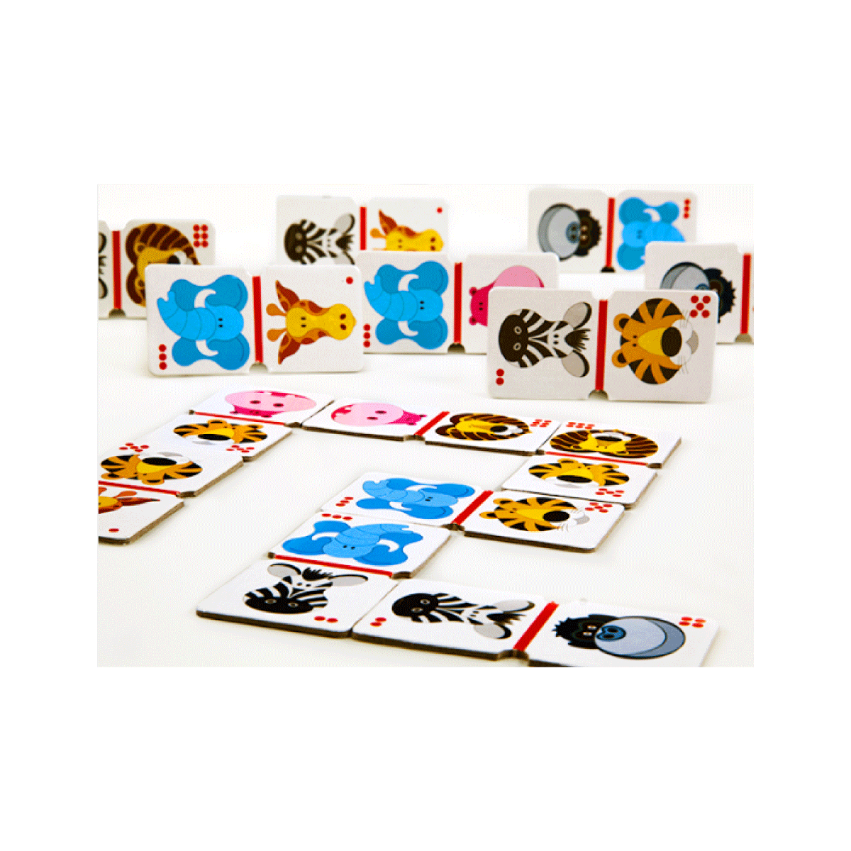 Juego de Mesa Dominó Zoológico Ruibal