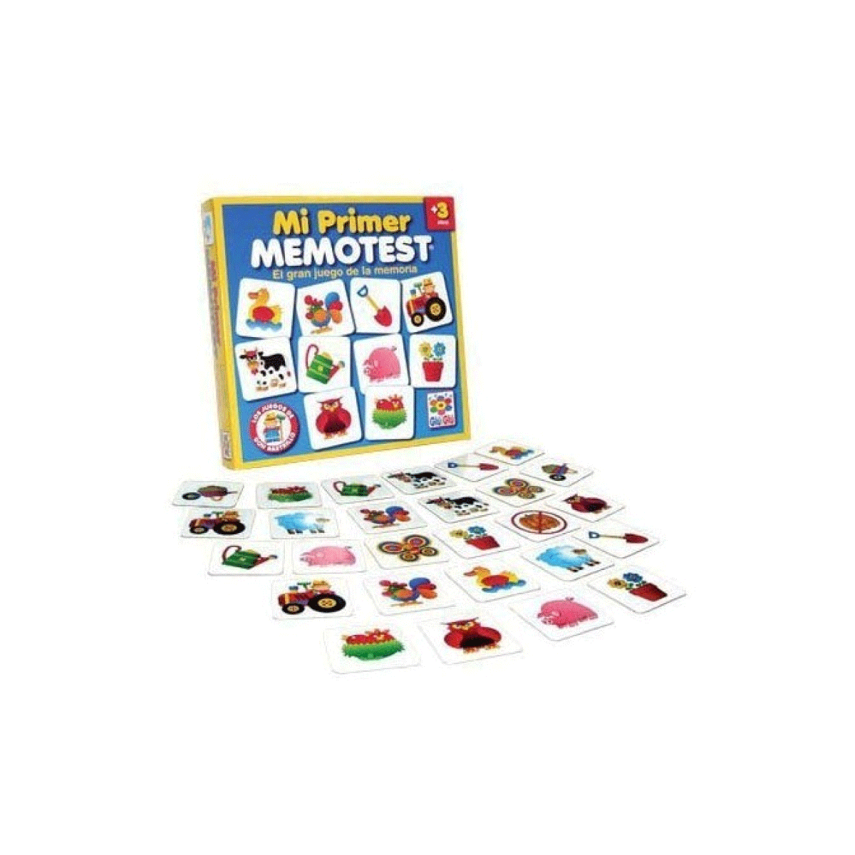 Juego de Mesa Mi Primer Memotest Ruibal