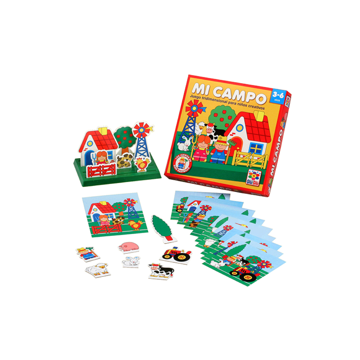 Juego de Mesa Mi Campo Ruibal