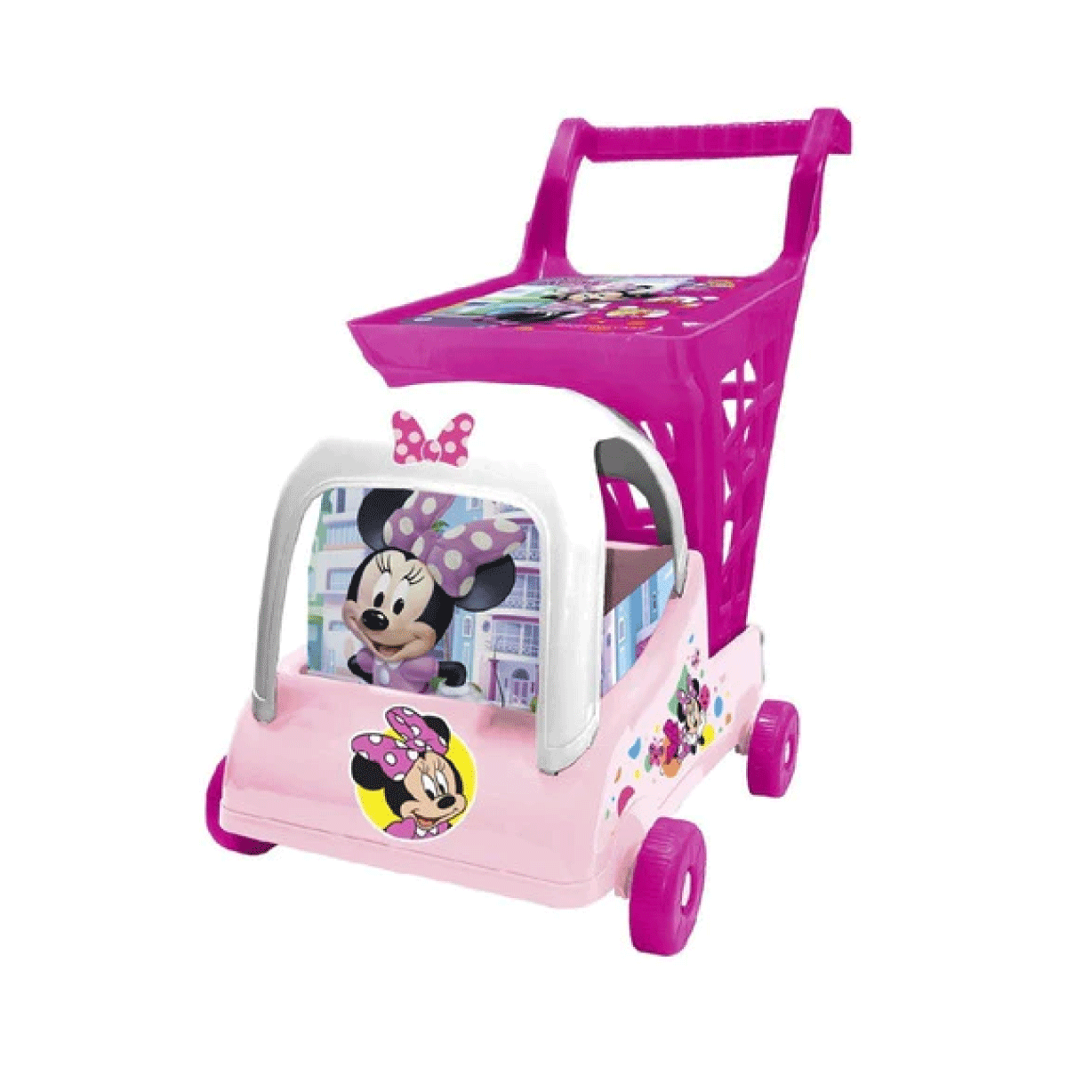 Carrito De Compras Supermercado Disney Minnie JUGUETERIAS MONOCOCO