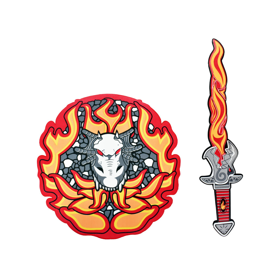 Espada Foam Weapons Con Escudo Rino