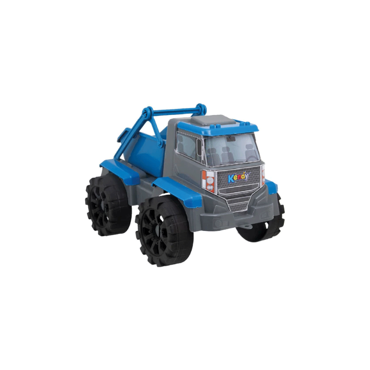 Camión De Juguete Forte Recolector Azul Kendy